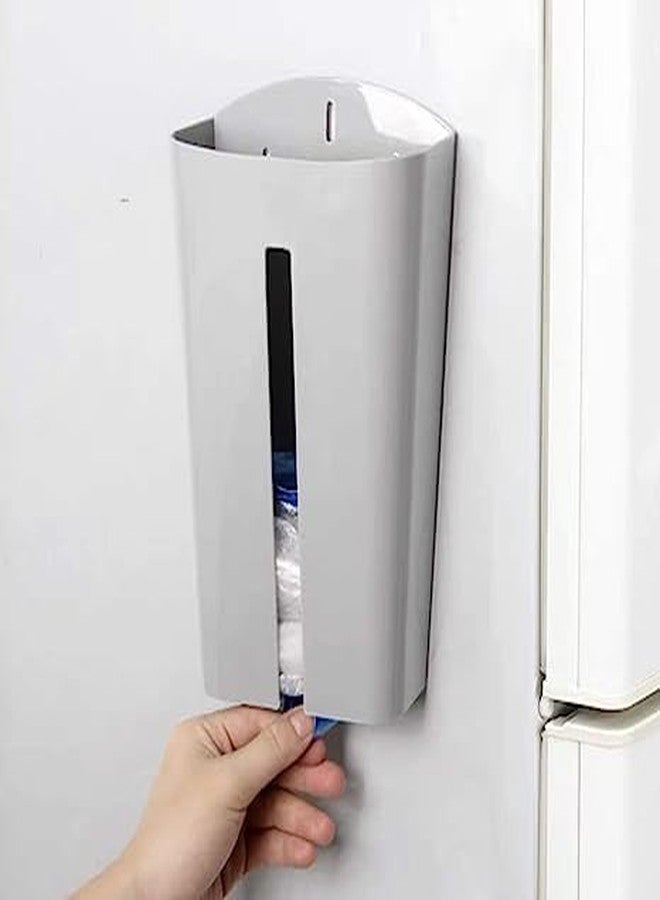 Jukusa Garbage Bag Holder/Grocery Bag Holder/Plastic Bag Holder/Dispenser/Saver/Storage Box, Kitchen Cabinet Door Car Bathroom Waste Basket Trash can 1pc (Multi color) - Image 2