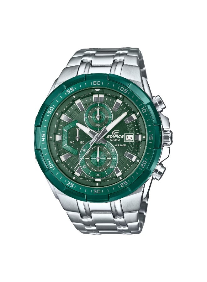 Casio Edifice Standard Chronograph Stainless Steel Men Watch EFR-539DE-3AVUDF