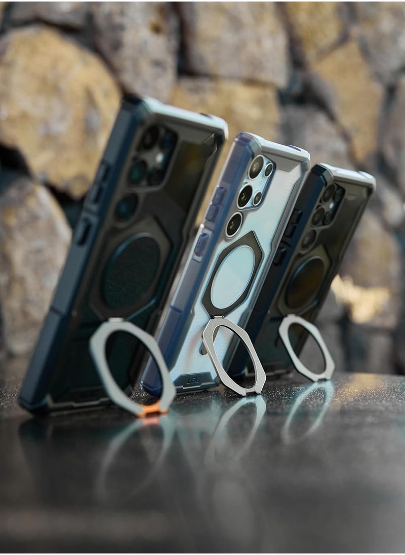 Urban Armor Gear - UAG Plasma XTE MagSafe for Samsung Galaxy S25 ULTRA Case Cover [20 Feet Drop tested] with Kickstand - Black | Clear - Image 1