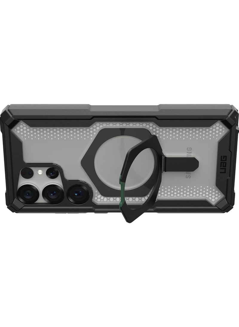 Urban Armor Gear - UAG Plasma XTE MagSafe for Samsung Galaxy S25 ULTRA Case Cover [20 Feet Drop tested] with Kickstand - Black | Clear - Image 1