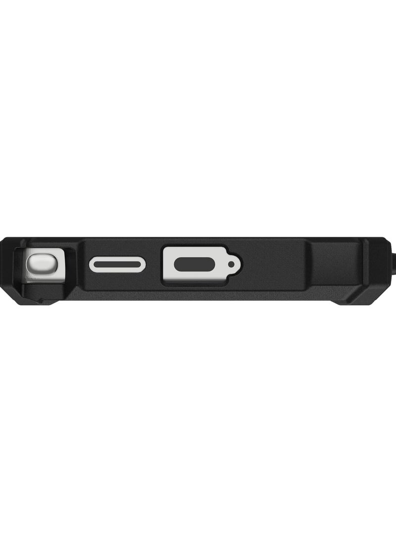 Urban Armor Gear - UAG Plasma XTE MagSafe for Samsung Galaxy S25 ULTRA Case Cover [20 Feet Drop tested] with Kickstand - Black | Clear - Image 1