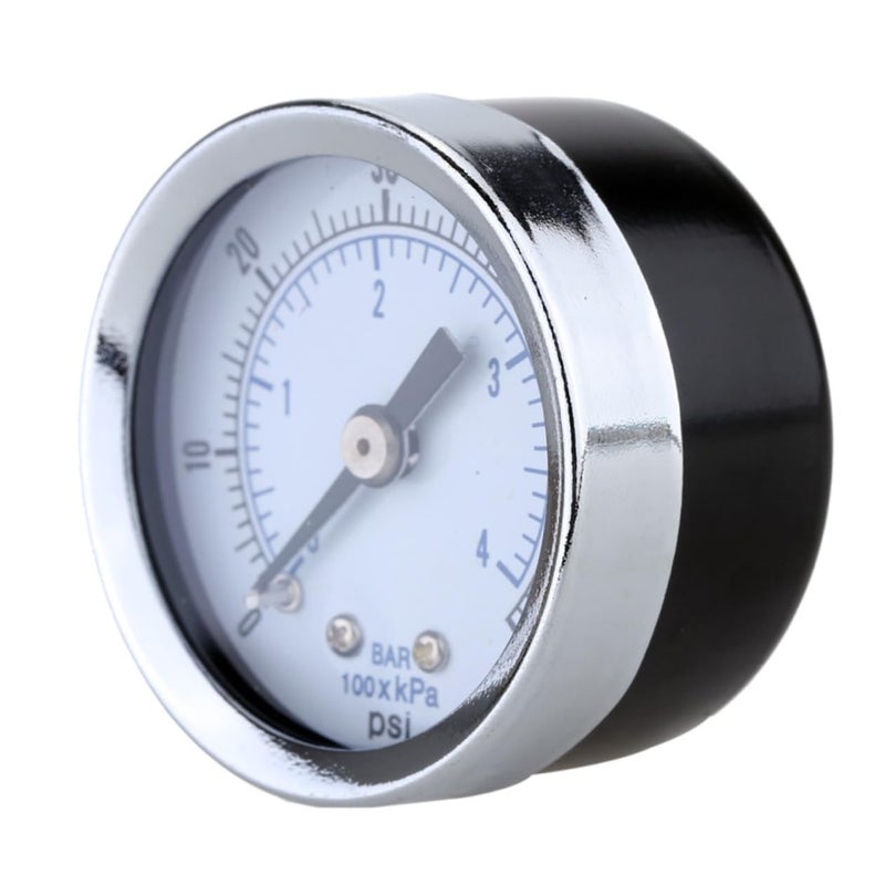 3 Pack Compressed Air Pressure Gauge 0 60 Psi Dual Scale Bar Car Detailing Accessory - Image 4