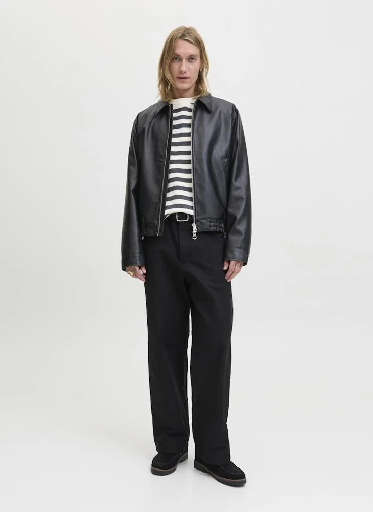 JACK & JONES Essential Leather Jacket