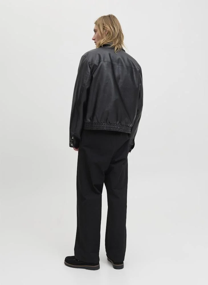JACK & JONES Essential Leather Jacket