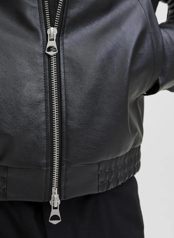 JACK & JONES Essential Leather Jacket