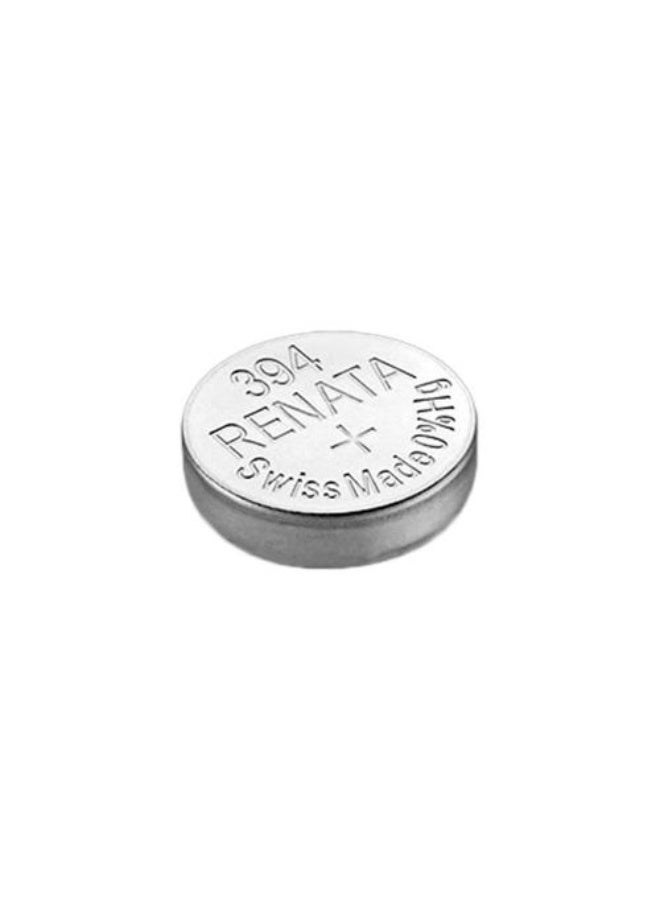 Renata wristwatch battery - Swiss made, 1.55V button cell, Renata Long Life Battery, Strap (1 pcs) 394-1, SR936SW - Image 2