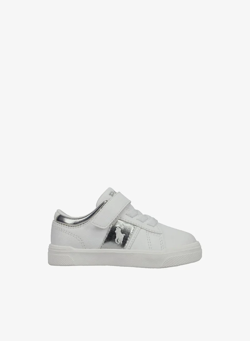 بولو رالف لورين FRAZIER PS Logo Embroidered Velcro Sneakers
