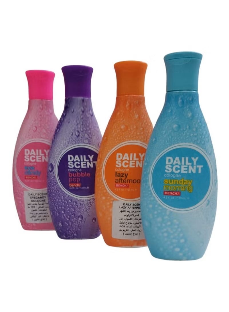 بينش مجموعة كولونيا دايلي سينت مكونة من 4 قطع