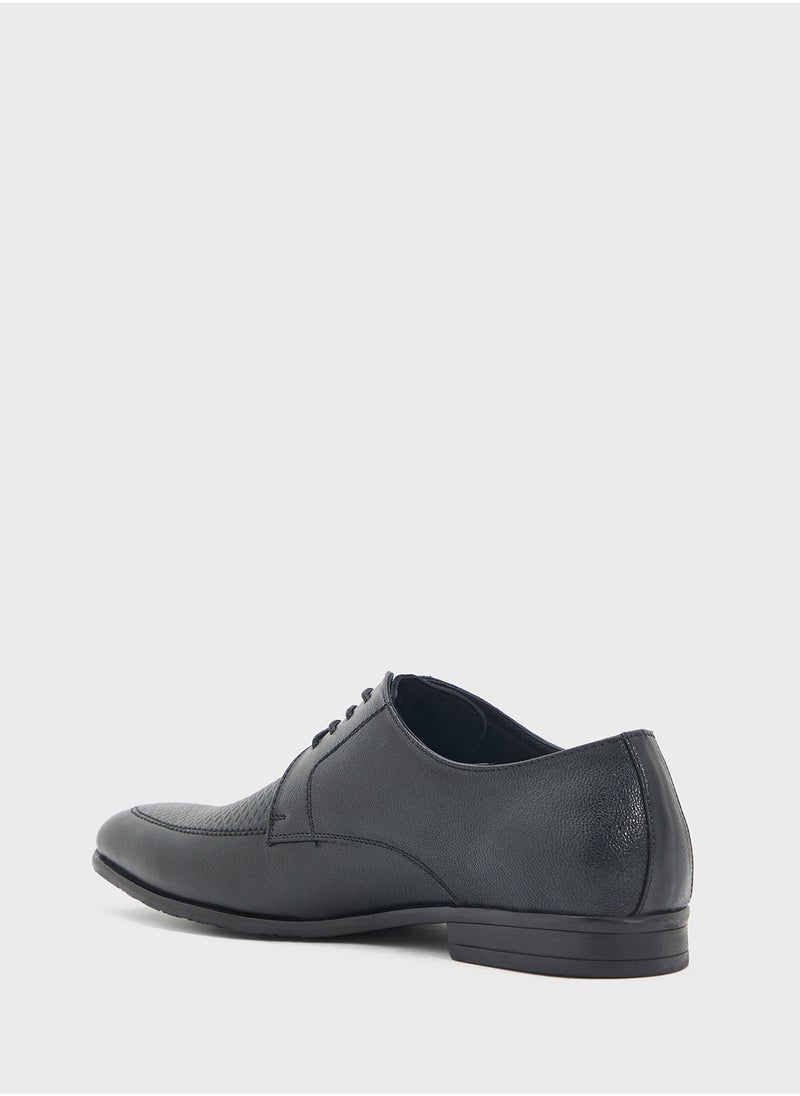 Robert Wood Genuine Leather Formal Lace Ups  - Image 2