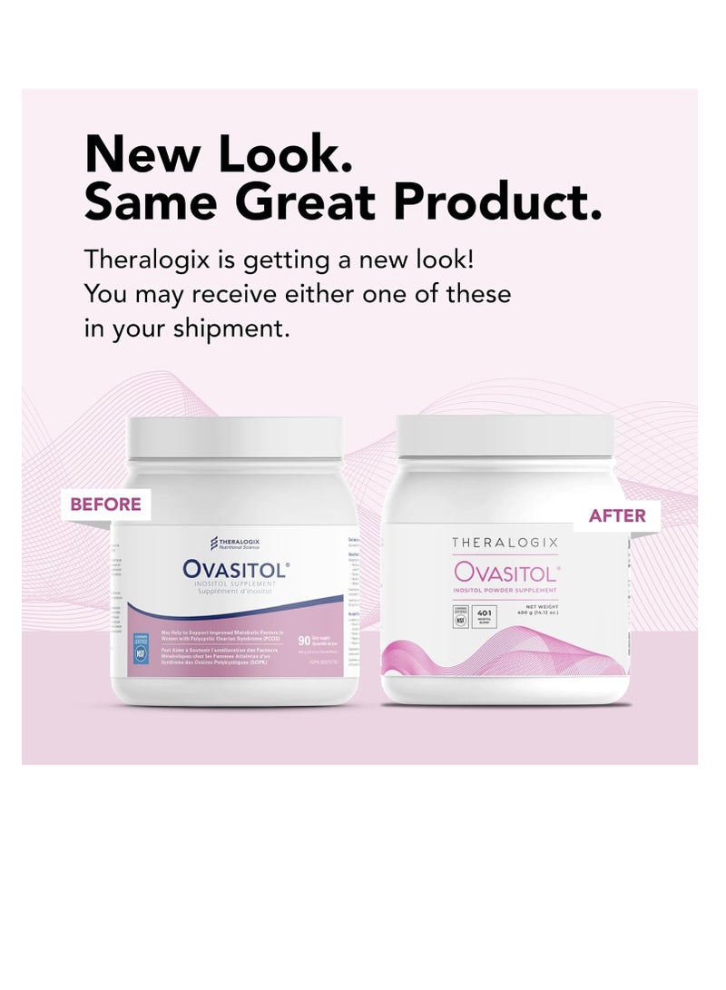 ثيرالوجيكس مسحوق أوفاسيتول إينوزيتول 400 جم - Image 2