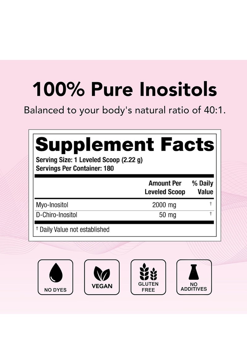 ثيرالوجيكس مسحوق أوفاسيتول إينوزيتول 400 جم - Image 3