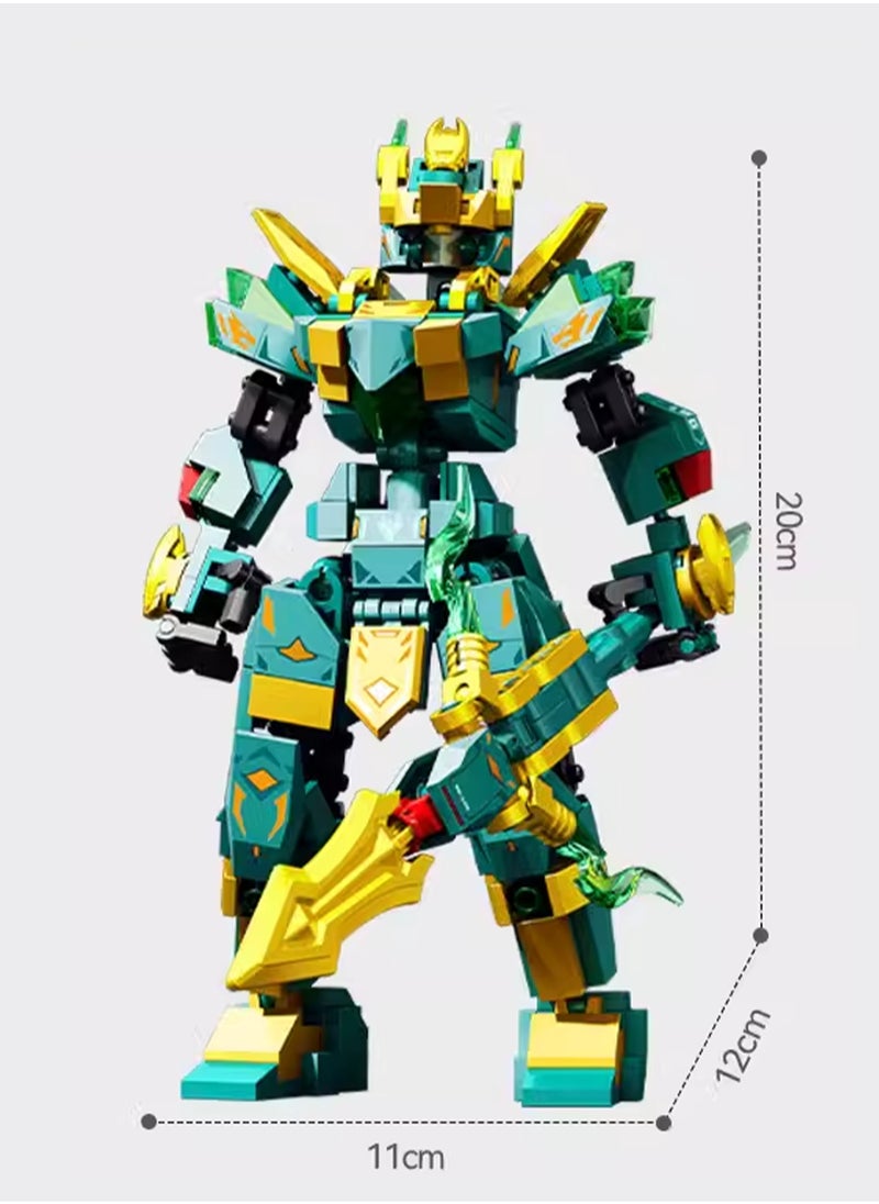 Generic - Mecha Gundam Assembled Robot Children's Educational Toy Boy Gift Model (Dongsheng Qinglong) - Image 1