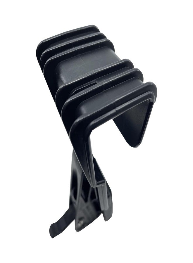 Danik Hook Marine Fender Hanger (Made in USA) – Knotless Adjustable C-Clip for Fast Fender Height Changes – Fits Square & Rectangular Rails on Pontoon and Deck Boats - Image 1