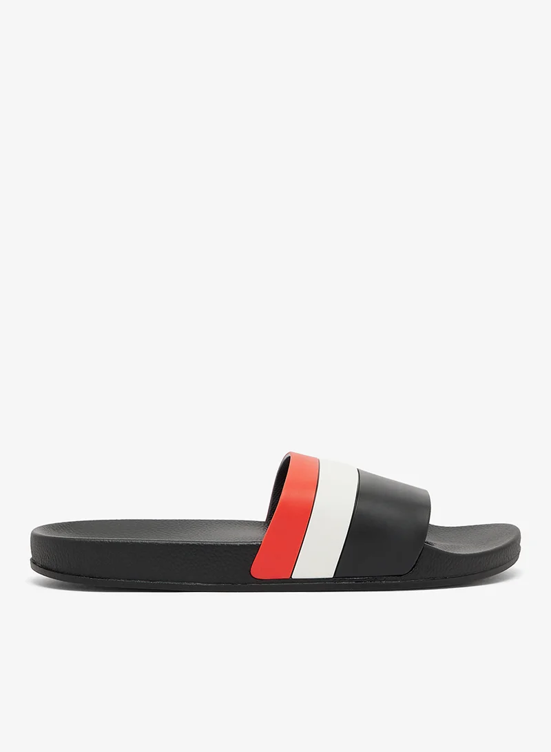 Colour Block Casual Slides