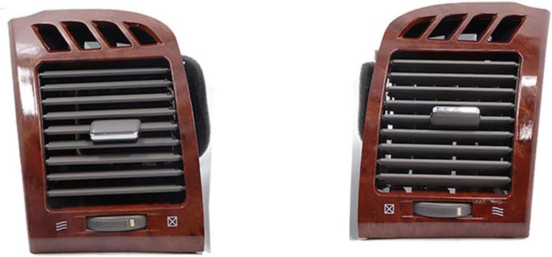 ASVEGE Center Dash A/C Outlet Air Vent Panel Compatable for Toyota Camry 2003-2006 55650-AA020-B0, Walnut (Walnut（left+right）) - Image 1