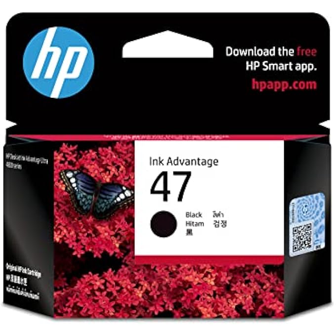 HEWLETT PACKARD 47 ORIGINAL BLACK ULTRA INK ADVANTAGE CARTRIDGE - Image 1