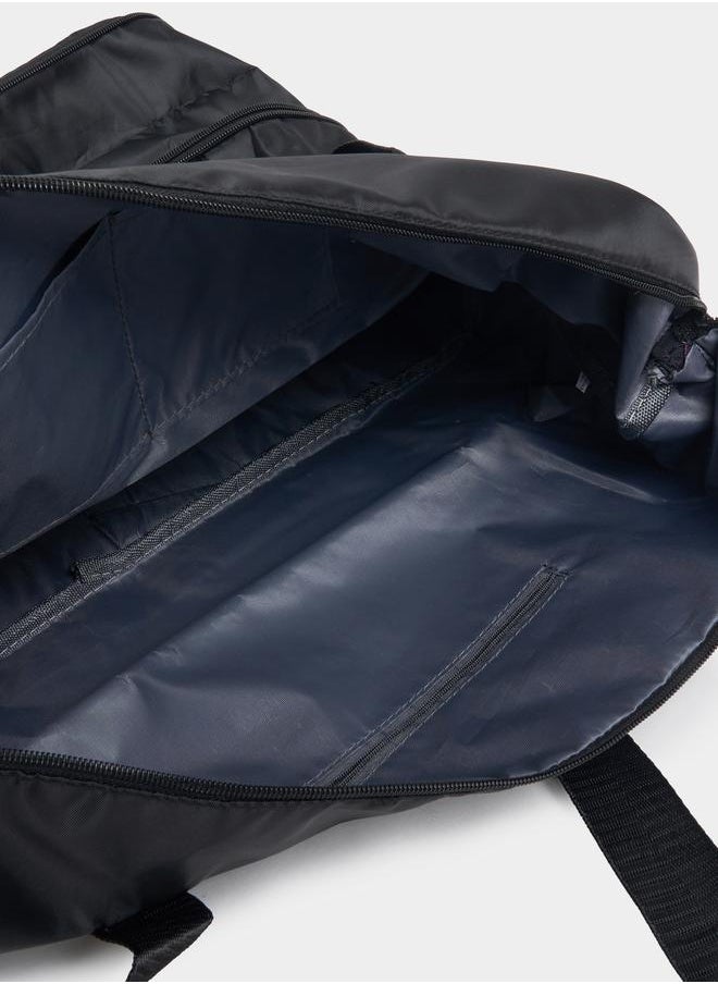 Styli Printed Patch Detail Fundamental Sports Bag  - Image 5
