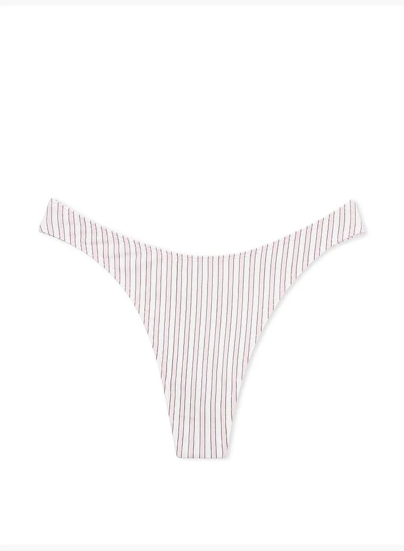 Victoria's Secret Stretch Cotton High-Leg Scoop Thong Panty