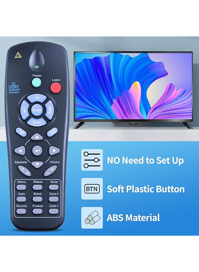 إيروريكس جهاز تحكم عن بعد جديد لجهاز العرض Promethean Ust P1 Ust P2 Prm 25 Prm 32 Prm 42 Prm 45؛ Vivitek D825Ex D825Es D820Ms D825Mx D832Mx - Image 5