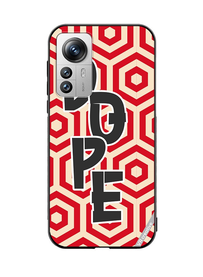 VR CREATIVE Protective Case Cover For Xiaomi 12X Dope Design Multicolour - Image 1