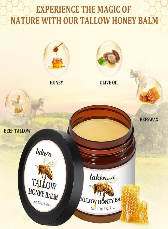 JEMPET Beef Tallow and Honey Balm - Tallow Honey Skin Balm - Skin Moisturizer for Face & Body (03, Unscented - Image 3