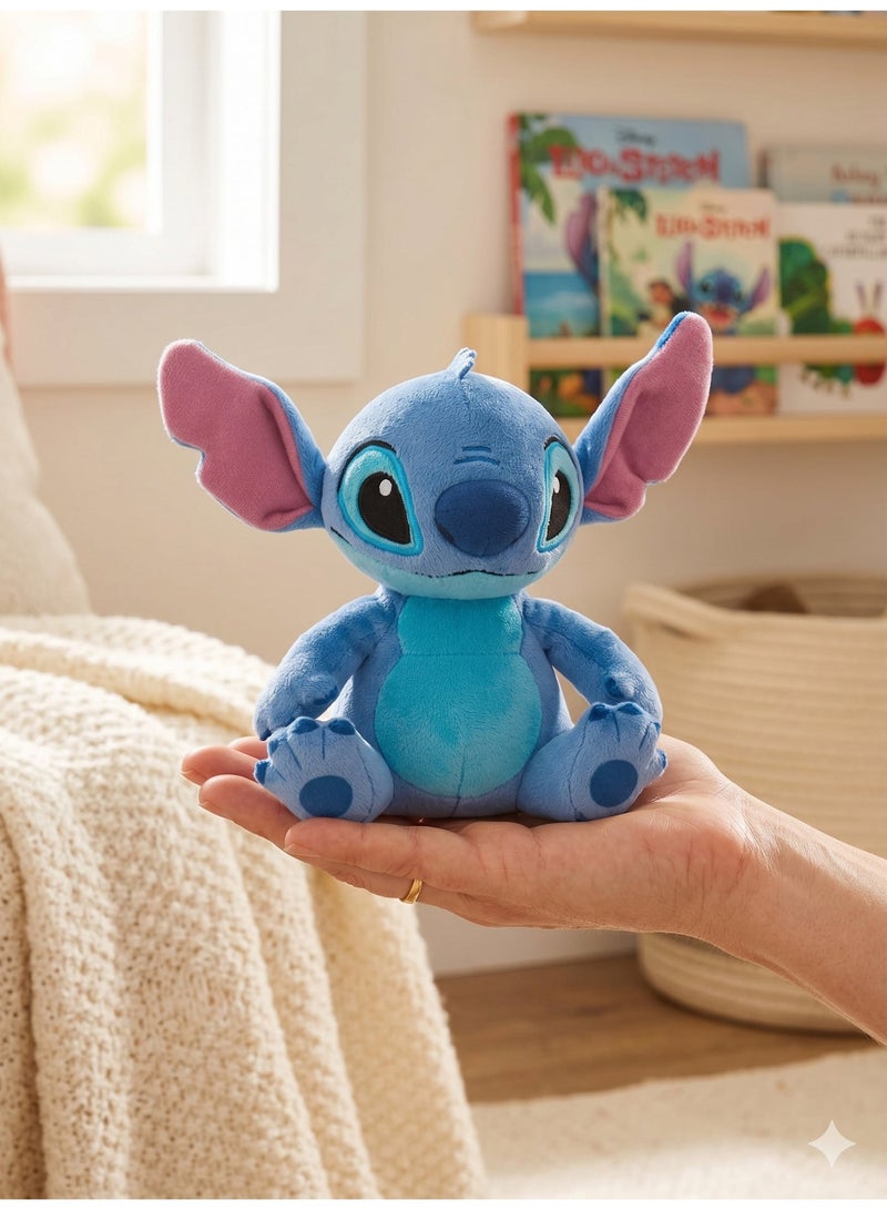 Disney Stitch Sound & Scent Small Plush Stuffed Animal by Just Play | Pineapple-Scented Soft Toy for Toddlers Age 2+ | 6-Inch Lilo & Stitch Collectible Gift - Image 2