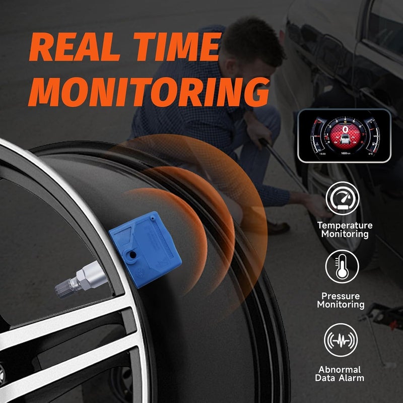 مجموعة من 4 مستشعرات TPMS لمراقبة ضغط الإطارات 315MHz متوافقة مع Murano Elegance Tesla Marginal People Titan 350Z Pathfinder Infiniti EX FX Q45 M Qx4 G Qx40 بديل لـ # 40700CD001 - Image 5