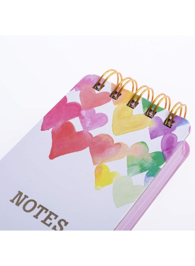 Graphique Reporter Notepad, Love in Color â€“ Portable Notebook Embellished in Gold Foil, 150 Lined Sheets, 3" x 8.75" â€“ Perfect for Note Taking, List Making and Much More, WLP188 - Image 3