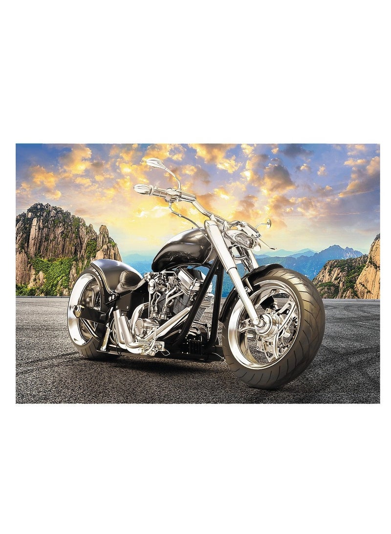 Trefl - Black Motorcycle Puzzle 500 Pieces - 37384 - Image 2