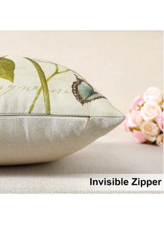FASHION HOME Set of 4 Cushion Covers Decorative Throw Pillow cases for Living Room Garden Outdoor Décor  - Image 5
