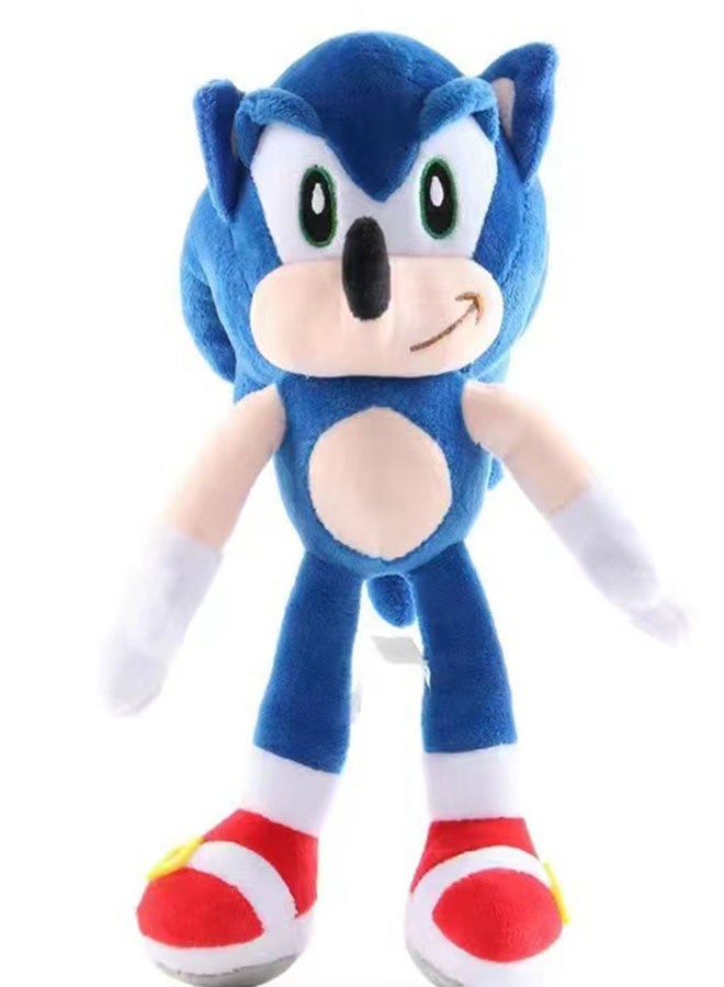 Halamodo Sonic the Hedgehog Adorable Blue Plush Toy - Soft Doll, 28cm, Ideal for Indoor Decoration - Image 1