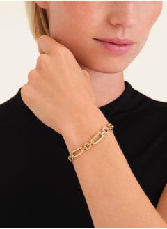RoseField Rosefield Multi Octagon Studs Bracelet Gold - JBOSG-J900  - Image 4