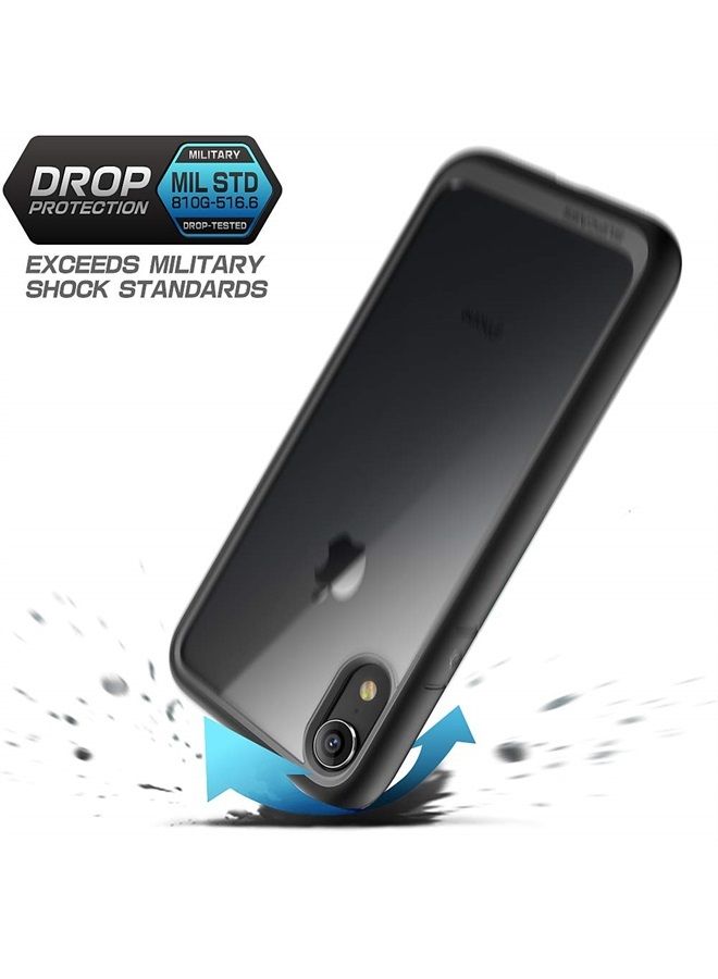 SupCase [Unicorn Beetle Style Series] Case for iPhone XR, Premium Hybrid Protective Clear Case for Apple iPhone XR 6.1 inch 2018 Release (Black) - Image 4