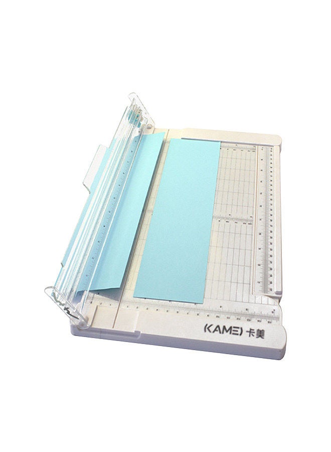 Mini Paper Trimmer Guillotine Cutter 6 Inch (152mm) Cut Length Desktop Paper Cutting Machine with Security Cutter Head Side Ruler for Craft Paper Photos Cards Scrapbooking Office Home Supplies
