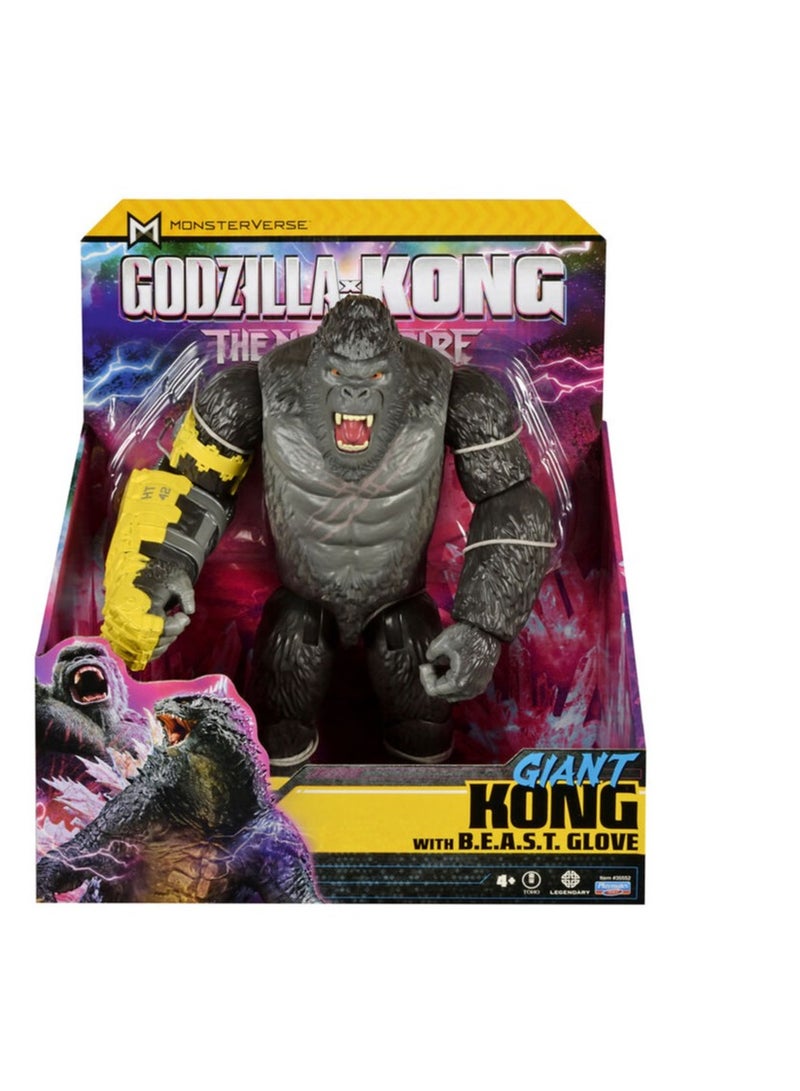 Playmates Toys Godzilla x Kong 11"Figure Giant Kong with B.E.A.S.T. Glove - Image 4