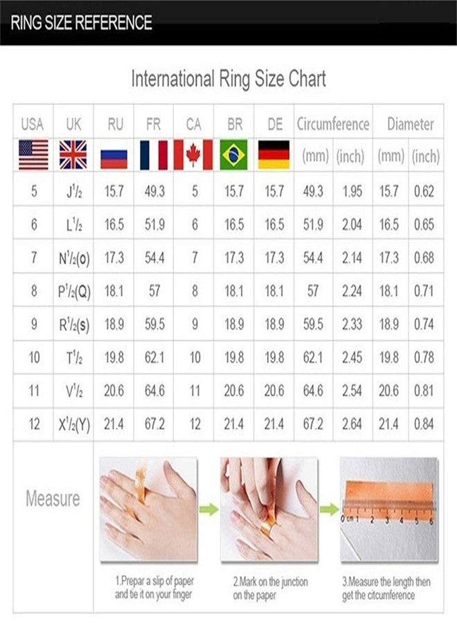 RKKOJJO 925 Sterling Silver Shiny Full Diamond Gemstone Ring 18K Pink Cubic Zirconia Promise Cocktail Rings Eternity Engagement Wedding Band Ring for Women Size 8 - Image 5