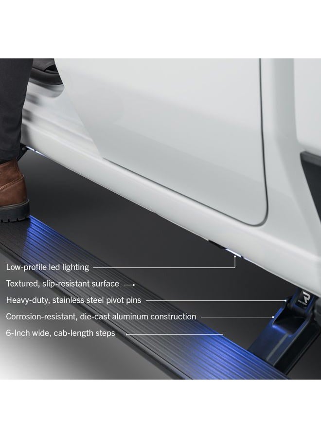 AMP Research 75138-01A-B PowerStep Electric Running Boards for 2009-2018 Ram 1500 (All Cabs), 2010-2018 Ram 2500/3500 (All Cabs) - Image 4