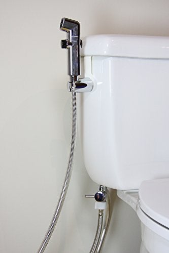 Brondell SimpleSpa Hand Held Bidet Shattaf Sprayer, Silver - Image 4