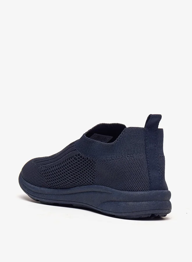Oaklan by Shoexpress Boy's Textured Slip-On Sports Shoes