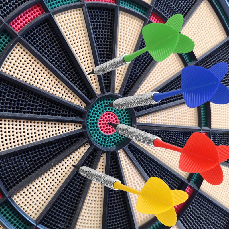 Accmor 12 Pcs Soft Tip Darts, Bar Dart, Plastic Tip Darts Set, Attach Extra 100 Black 2BA Replacement Tips, Soft Tip Darts for Electronic/Plastic Dartboard - Image 5