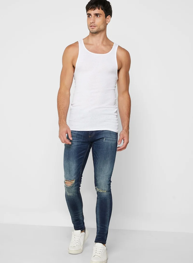Hanes 3 Pack Essential Vest