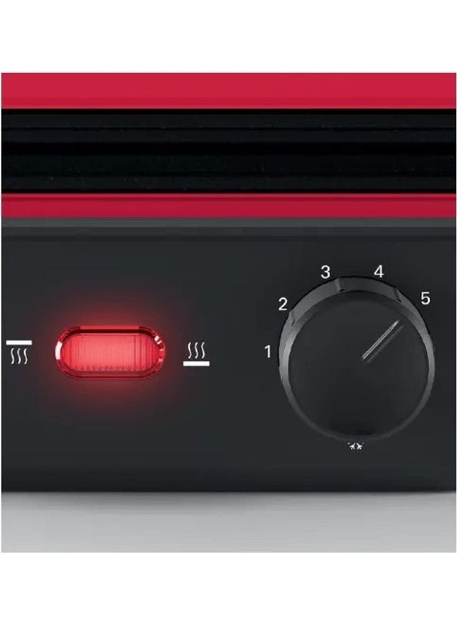 بوش شواية كهربائية 2000 W TCG4104 أحمر - Image 3