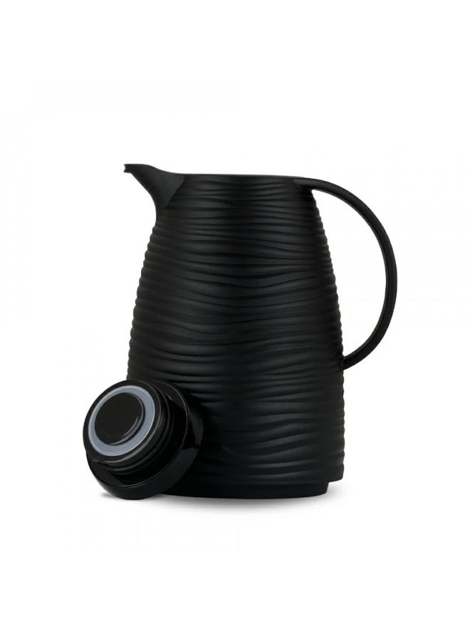 باصرة ترمس باصرة فاخر للشاي والقهوة بتصميم موجي سعة 2 لتر - Image 4