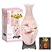 YunSheCSBS 3D Puzzles Vase for Adults Birthday Gifts for Women 160 Pieces Plastic DIY Unique Flower Vase with LED Light Crafts for Adults House Warming Gift for Flower Arrangements and Home Decor Pink - Image 3