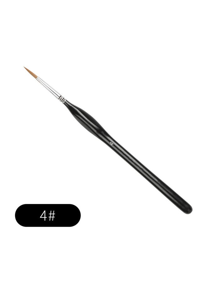 Nine Extremely Three-sided Drawing Pen Watercolor Gouache Brushwork Outline Tracing Pen Drawing Surface-drawing Photo Pen Extra Traditional Chinese Painting Hand-painted - Image 1
