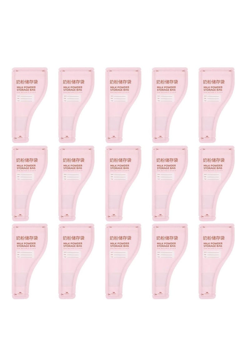 Portable Milk Powder Storage Bag Outdoor Fresh Keeping Home Pouch Supplies Preservation Powder Milk Freezer Pouches Sealed for Long Storage Formula Disposable Container Breast Term Breastmilk 30pcs - Image 1