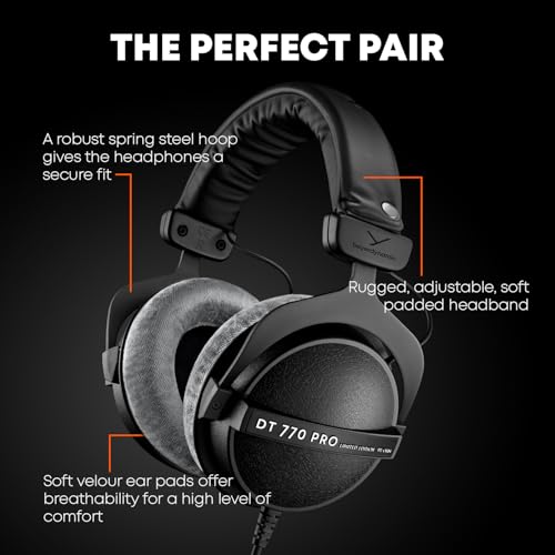 Beyer Dynamic beyerdynamic DT 770 Pro 32 ohm Limited Edition Professional Studio Headphones - Image 2