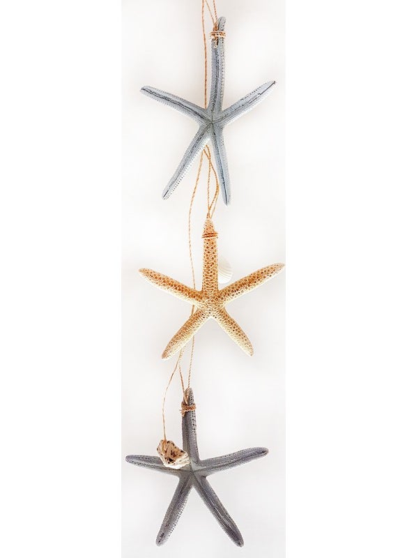 evinizdeki okyanus esintisi turkuaz hediyelik 3 Star Wall Decoration 