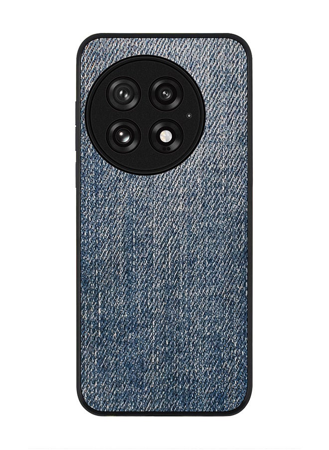 Stylizedd For OnePlus 13 5G Case,Slim fit Camera Protection, Shockproof Thin Phone cover  - Dark Denim Print  - Image 1