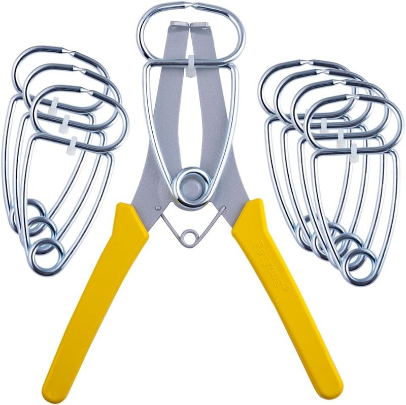 Feiyang Miter Spring Clamps Kit for Woodworking,Picture Frames,Wood Trim,Moldings - Image 1